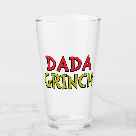 How Grinch Stole Christmas Dada Grinch | Glas (Vorderseite)