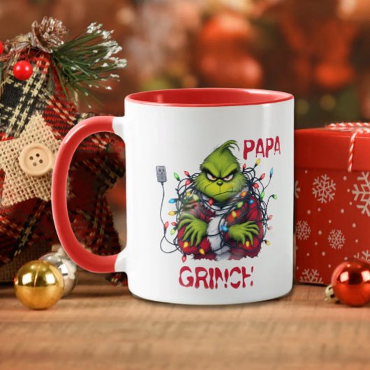 How Grinch Stole ChristmasIPapa Grinch Mug Tasse