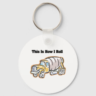 How I Roll (Cement Truck) Schlüsselanhänger