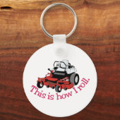 How I Roll Schlüsselanhänger (Vorderseite)