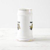 How I Roll (Schulbus) Bierglas (Mittel)