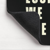 How Lucky We Are Heart Dice Couples Matching Valen Mousepad (Ecke)