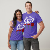 How mad is she Funny Anniversary Gift Funny T-Shirt (Unisex)
