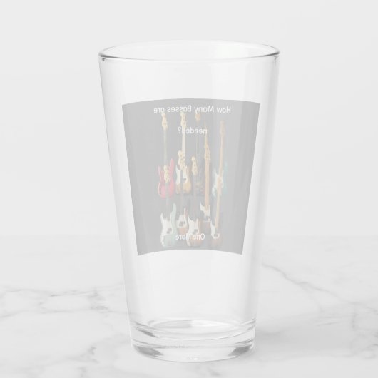 How many Basses are needed Glas (Rückseite)