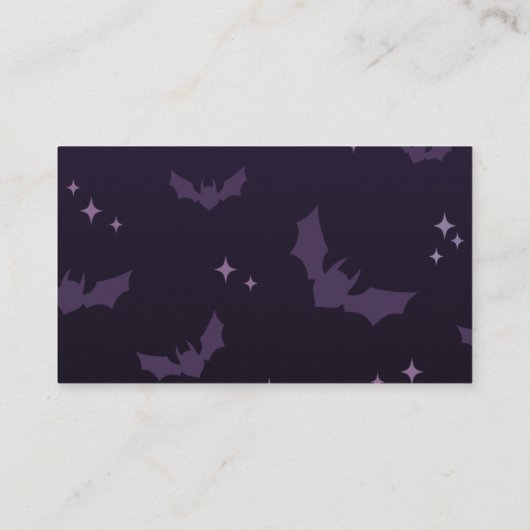 How Many Cute Spooky Halloween Baby Shower Game Begleitkarte (Rückseite)