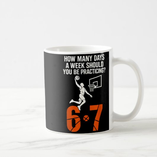 How Many Days A Week Should You Practice 6-7 Baske Kaffeetasse (Rechts)