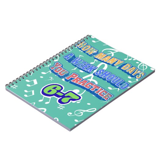 How Many Days A Week Should You Practice Notizblock (Linke Seite)