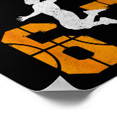 How Many Days Funny 67 Meme Basketball Practicing  Poster (Ecke)