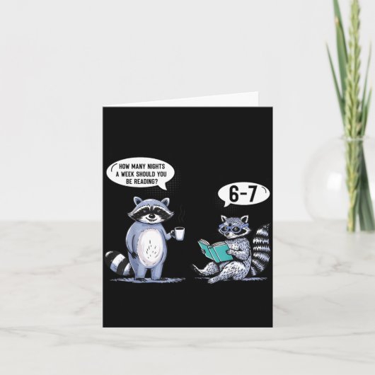 How Many Night A Week Should You 67 Reading Teache Karte (Vorderseite)