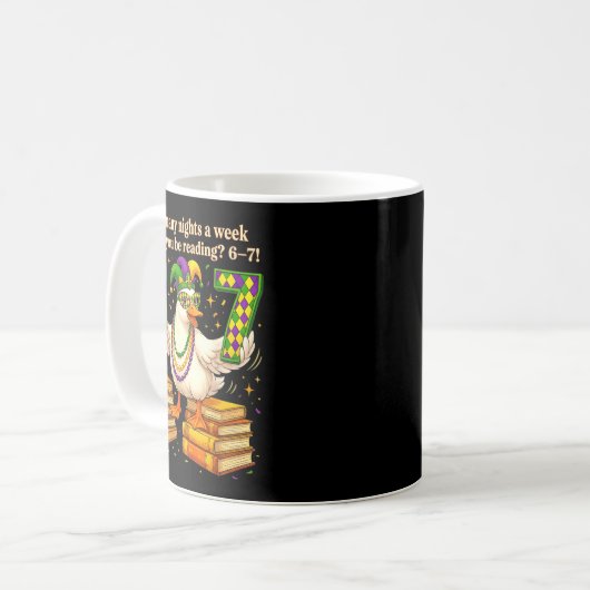 How Many Night A Week Should You Be Reading 67 Tea Kaffeetasse (Vorderseite Links)