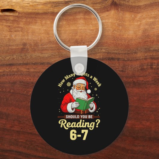 How Many Nights A Week Should You Be Reading 67 Ch Schlüsselanhänger (Vorderseite)