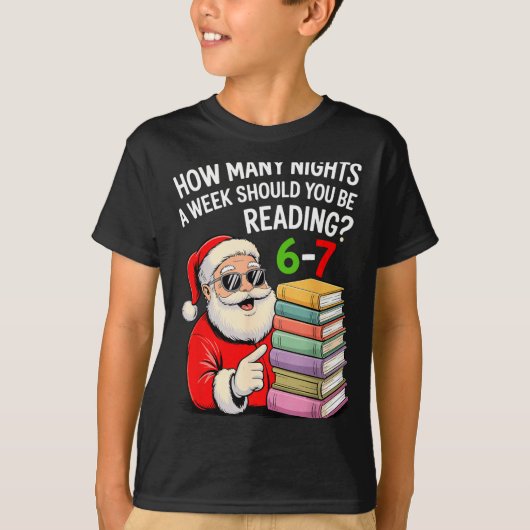 How Many Nights A Week Should You Be Reading 67 Ch T-Shirt (Vorderseite)