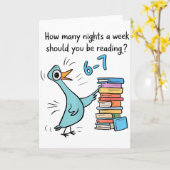 How Many Nights A Week Should You Be Reading 67 Me Karte (Gelbe Blume)