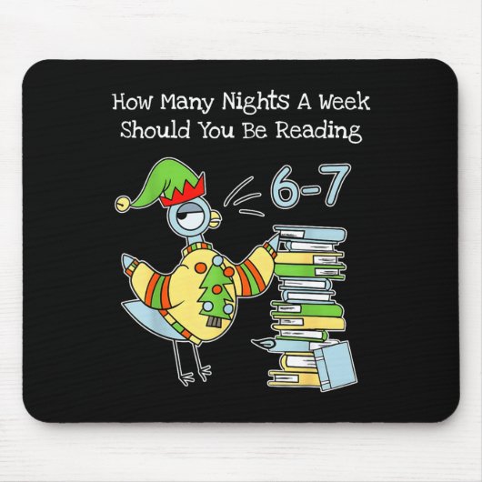 How Many Nights A Week Should You Be Reading 6–7 F Mousepad (Vorne)