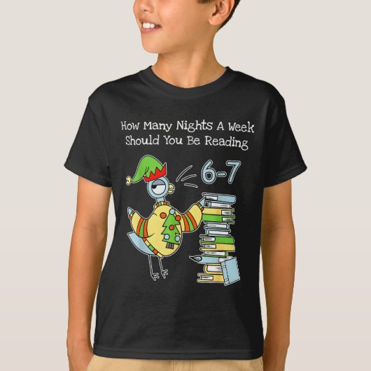 How Many Nights A Week Should You Be Reading 6–7 F T-Shirt (Vorderseite)
