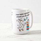 How Many Nights a Week Should You Be Reading 6-7 Kaffeetasse (VorderseiteRechts)