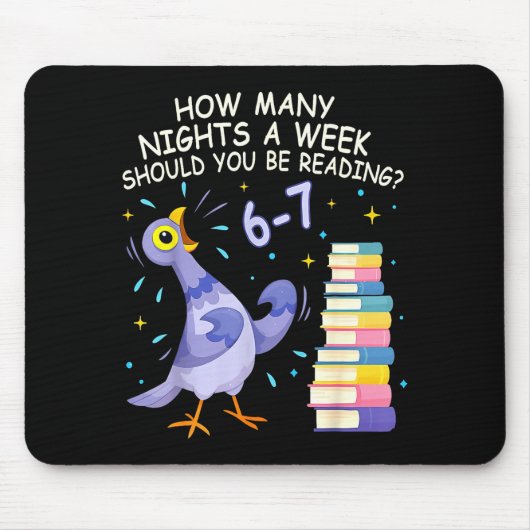 How Many Nights A Week Should You Be Reading 6–7 M Mousepad (Vorne)