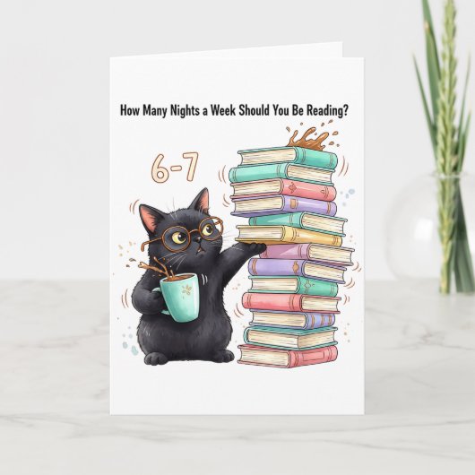 How Many Nights A Week Should You Be Reading 6-7 T Karte (Vorderseite)