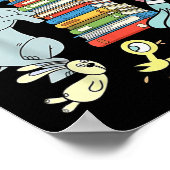 How Many Nights A Week Should You Be Reading 6–7 T Poster (Ecke)