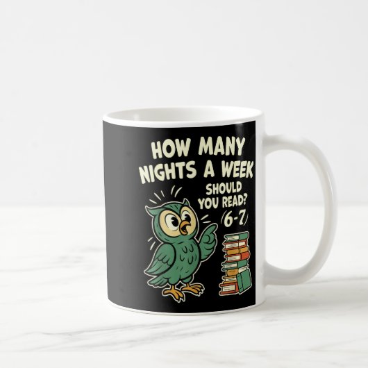 How Many Nights A Week Should You Read_ 6–7 Fun Re Kaffeetasse (Rechts)