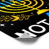 How Many Nights Of Chanukah_ 6 7 Funny Jewish Meme Poster (Ecke)