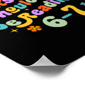 How Many Nights Reading 67 Funny Meme Six Seven Te Poster (Ecke)