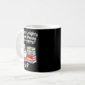 How Many Nights Reading Teacher 67 Christmas Six S Kaffeetasse (Vorderseite Links)