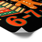 How Many Nights Should You Be Reading 6 7 Gingerbr Poster (Ecke)