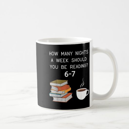 How Many Nights Should You Be Reading 6-7 Kaffeetasse (Rechts)