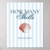 How many Shells Guessing Game Poster (Vorne)