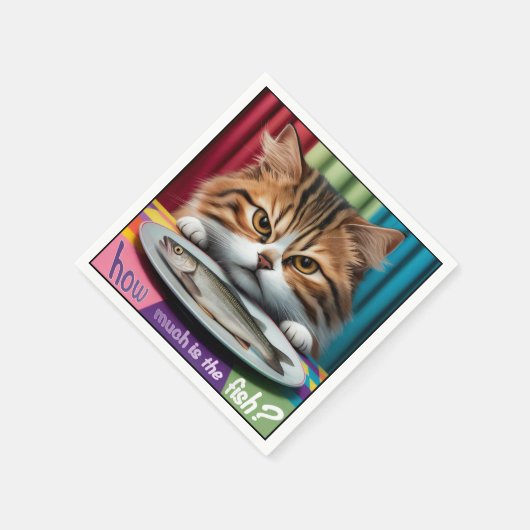 how much is the fish katze serviette (Ecke)