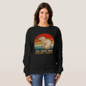 How Much Longer I Can  Capybara Sarcastic Meme Sweatshirt (Vorne ganz)