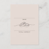 How Old Were They Printable Game Card Einladung (Rückseite)