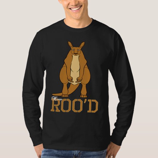 How Roo'd Kangaroo Animal Australian T-Shirt (Vorderseite)