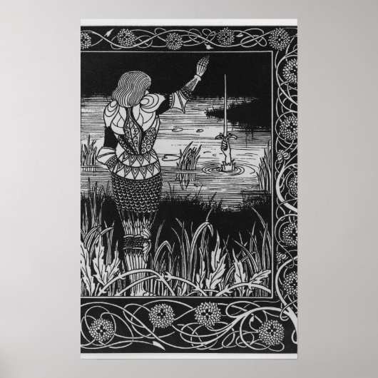 How Sir Bedivere Cast the Sword Excalibur Poster (Vorne)