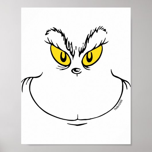 How Stole Christmas Face Poster (Vorne)