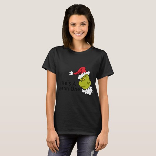 How Stole Christmas Hes A Mean One T-Shirt (Vorne ganz)