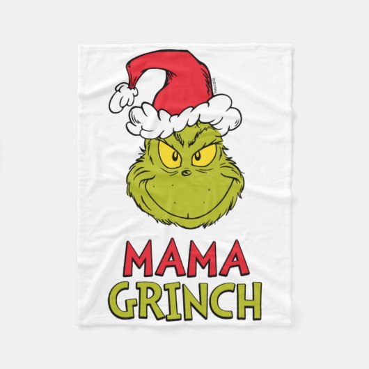 How Stole Christmas Mama Fleecedecke (Vorderseite)