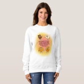 How sweet are your words GOD - Christian Sweatshirt (Vorne ganz)
