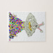 How the Easter Bunny gets his eggs Puzzle (Horizontal)