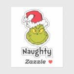 How the Grinch Stole Christmas | Naughty Grinch Aufkleber<br><div class="desc">The holidays will not be complete without The Grinch!  HOW THE GRINCH STOLE CHRISTMAS is a classic story of a town called Who-ville and how the Christmas spirit can melt even the coldest of hearts.</div>