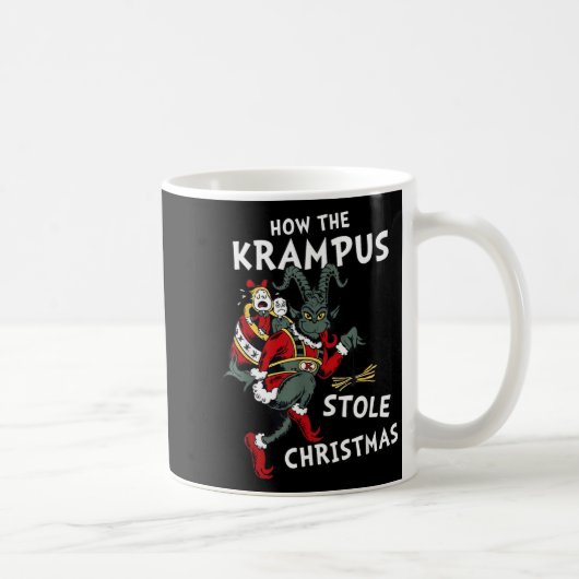 How The Krampus Stole Christmas Kaffeetasse (Rechts)