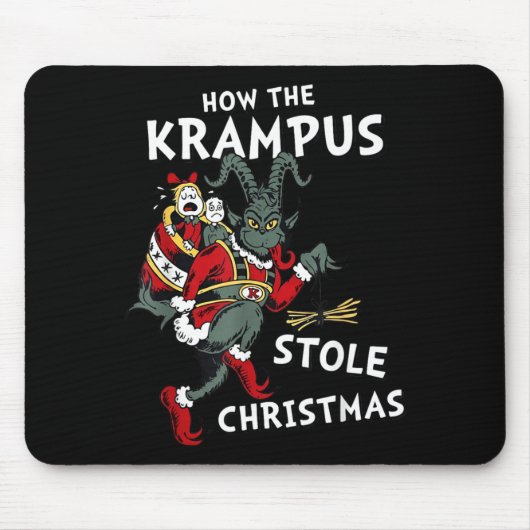 How The Krampus Stole Christmas Mousepad (Vorne)