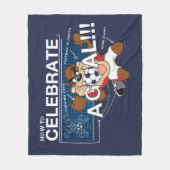 How to Celebrate a Goal With TAZ™ Fleecedecke (Vorderseite)