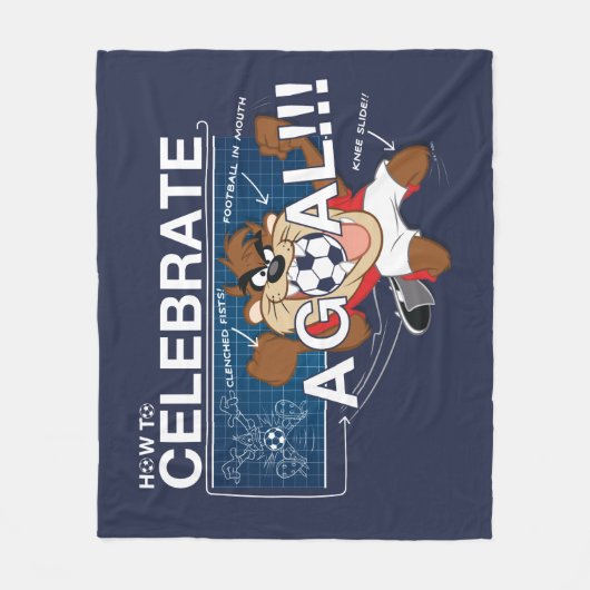 How to Celebrate a Goal With TAZ™ Fleecedecke (Vorderseite)