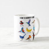 How To Identify A Bird - Birds Photo Wildlife Phot Kaffeetasse (VorderseiteRechts)