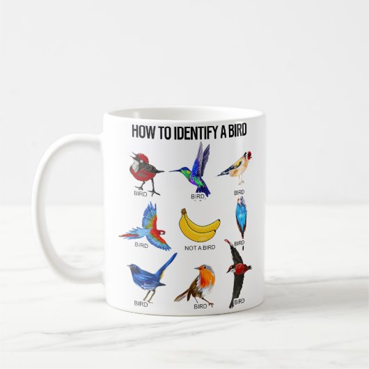 How To Identify A Bird - Birds Photo Wildlife Phot Kaffeetasse (Links)