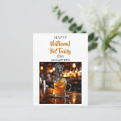 How to Make a Hot Toddy Recipe Card Postkarte (Stehend Vorderseite)