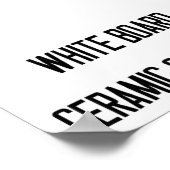 How to Remove Permanent Marker From Everything  Poster (Ecke)