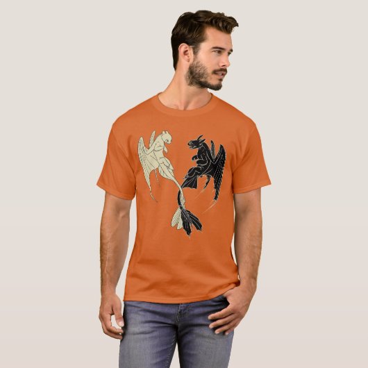How torain Your Dragon 3 Hidden World Lightfuryoot T-Shirt (Vorne ganz)